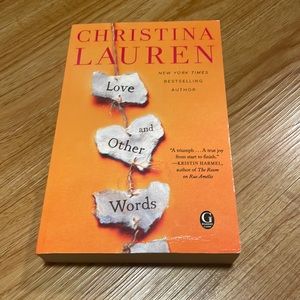 Book: Love and Other Words